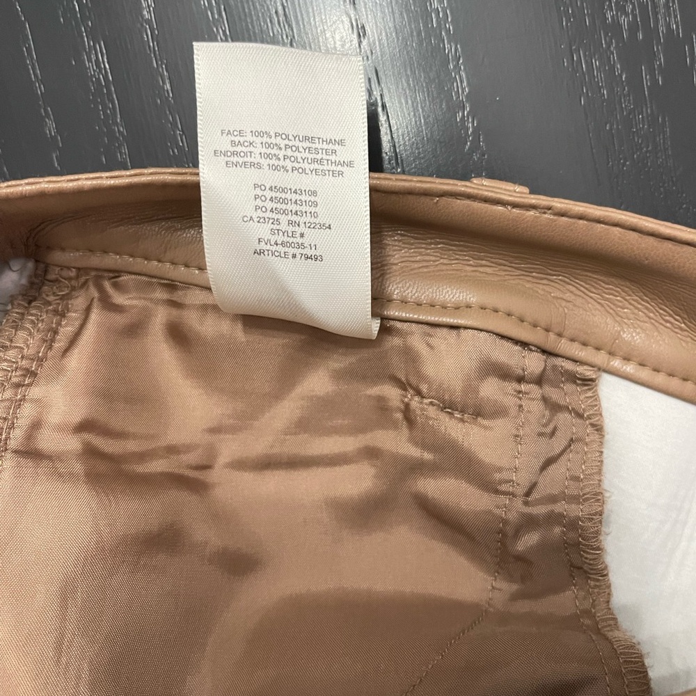 ARITZIA Wilfred Melina Faux Leather Pants - Picture 8 of 10
